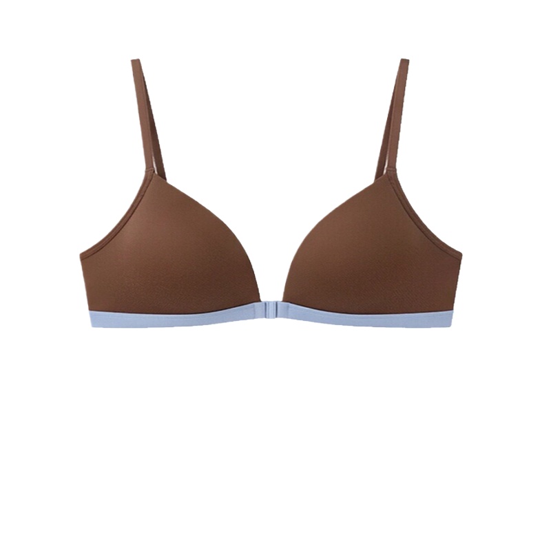 Beauty & Makeup Katia Di Paola Palermo - New Women Front‑Closure Triangle Bralette Leopard