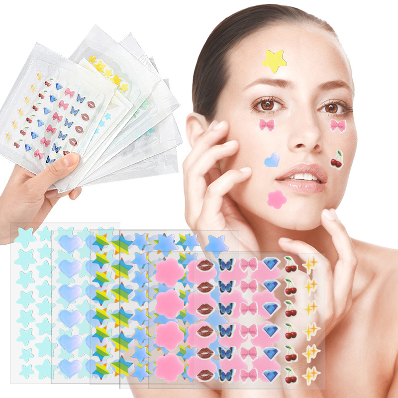 Beauty Makeup Tool - Color Cartoon Acne Patch Skin Care