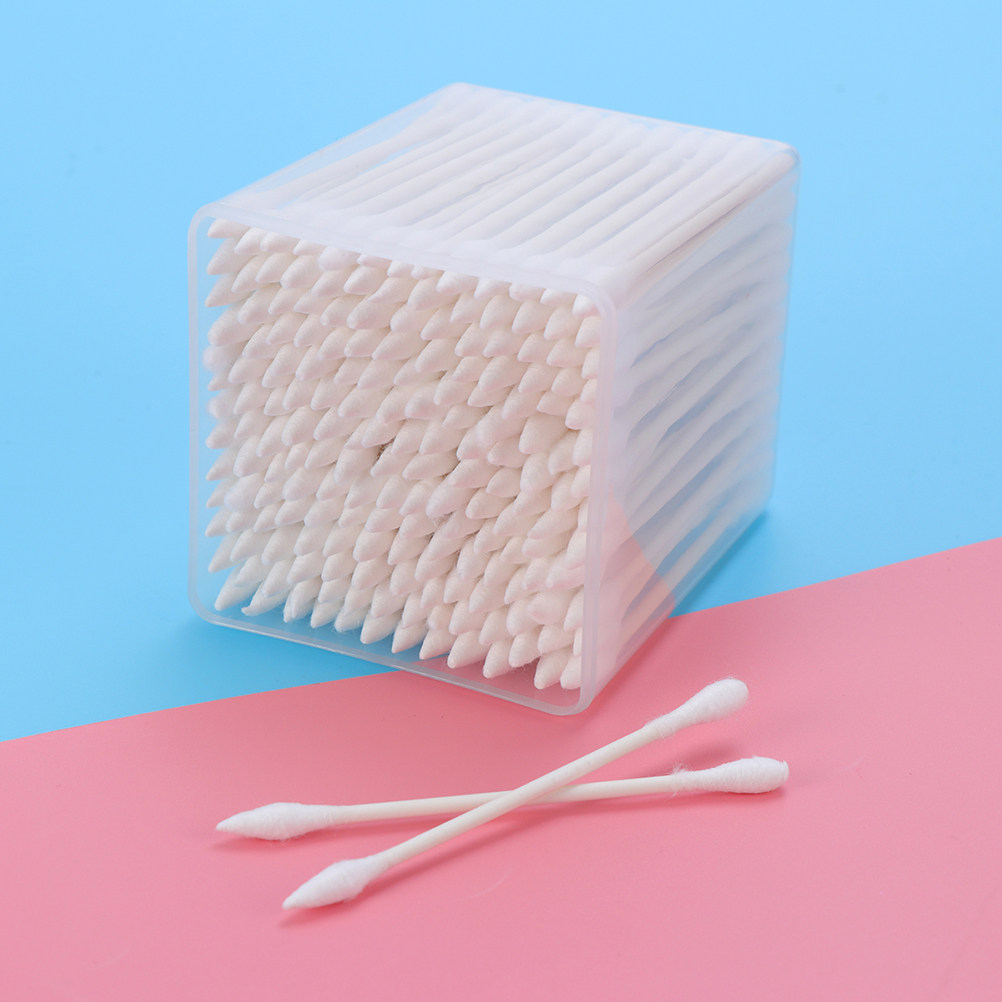 Beauty Makeup Tool - 600Pcs Double Head Cotton Swabs Multipurpose