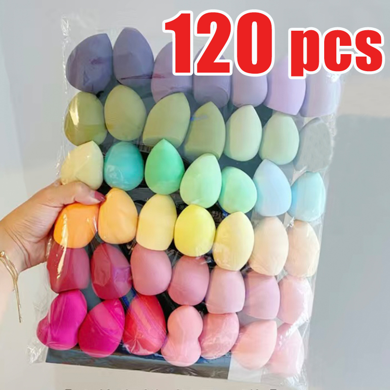 Beauty Makeup Tools Use - 4/12/36/72/120 Pcs Mini Makeup Sponge Randomly