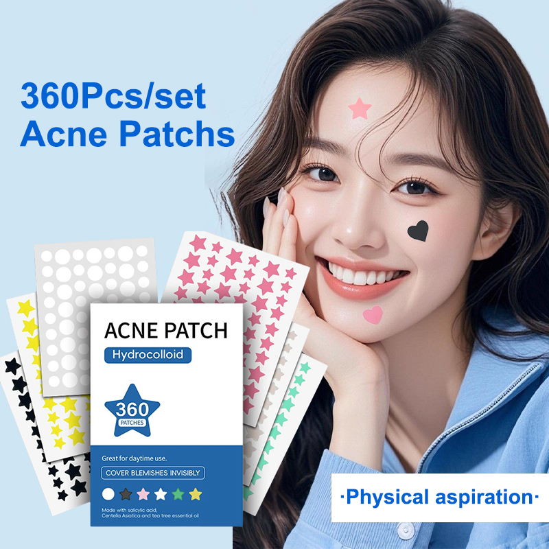 Beauty Makeup Tool - 360Pcs Colorful Invisible Pimple Removal Anti-Acne