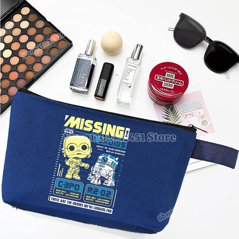 Beauty Y Makeup - Stared WarsCartoon Printing Cosmetic Bag Women