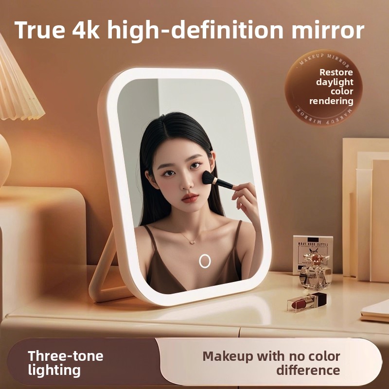 Merit Beauty Makeup - Comprehensive LED Dresser with Lamp Makeup