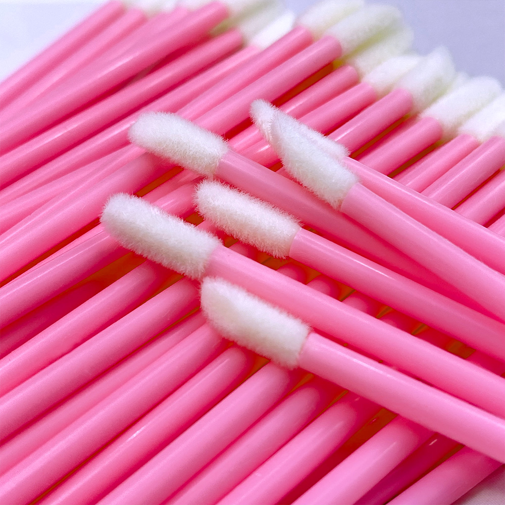 50/500PCS Disposable Lip Brush - Beauty Makeup Lipstick ulasan dan harga