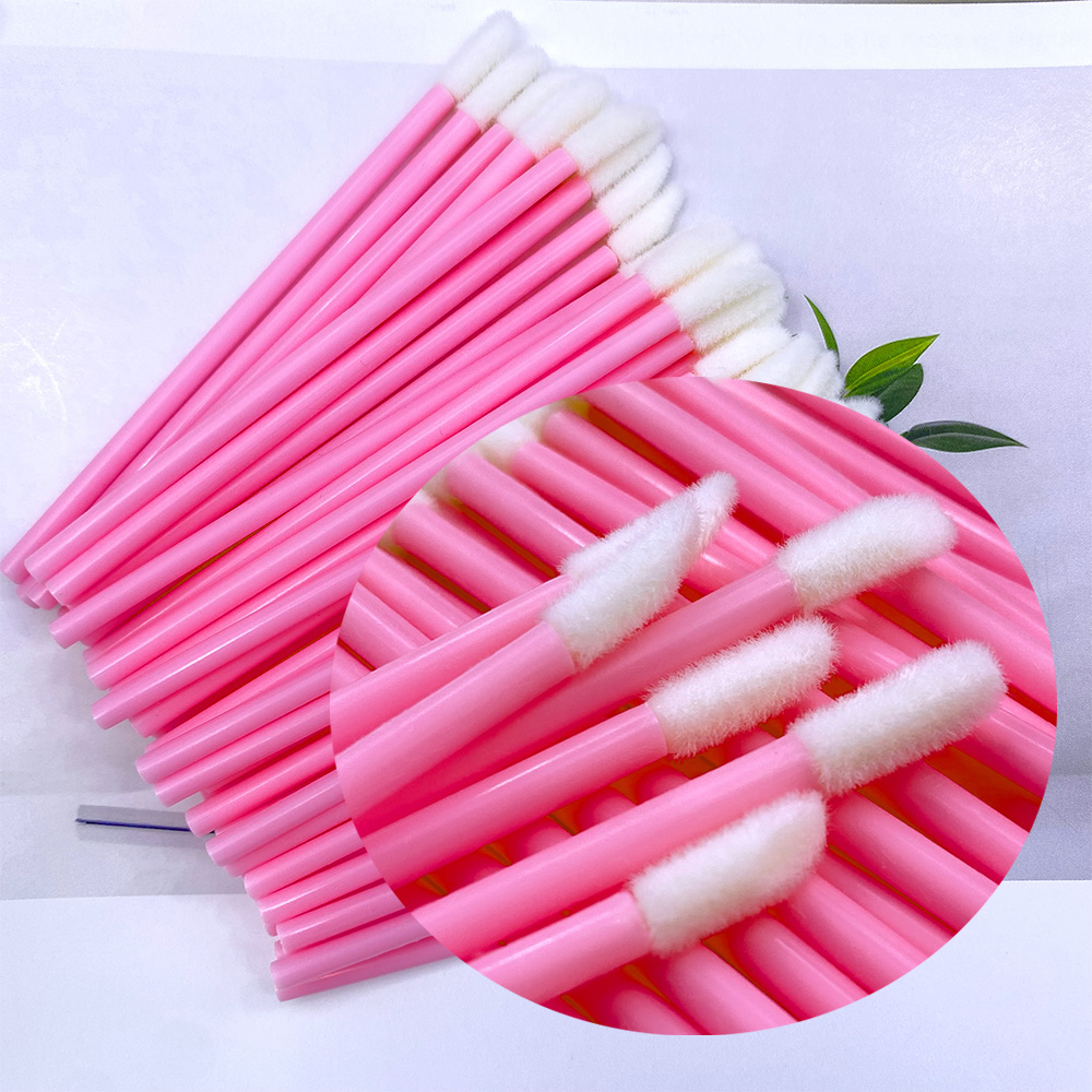 50/500PCS Disposable Lip Brush - Beauty Makeup Lipstick ulasan dan harga