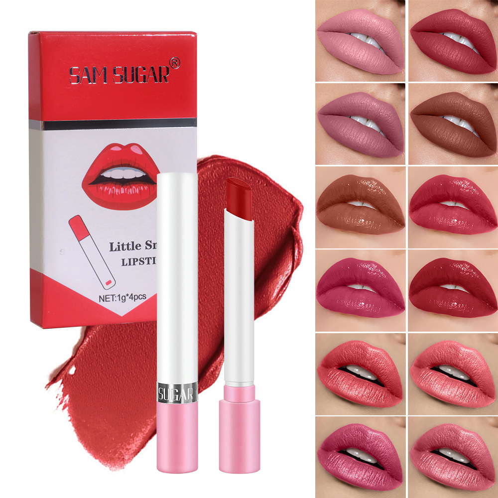Cigarette Lipstick Set 4 Pcs P - Beauty Makeup Stores ulasan dan harga