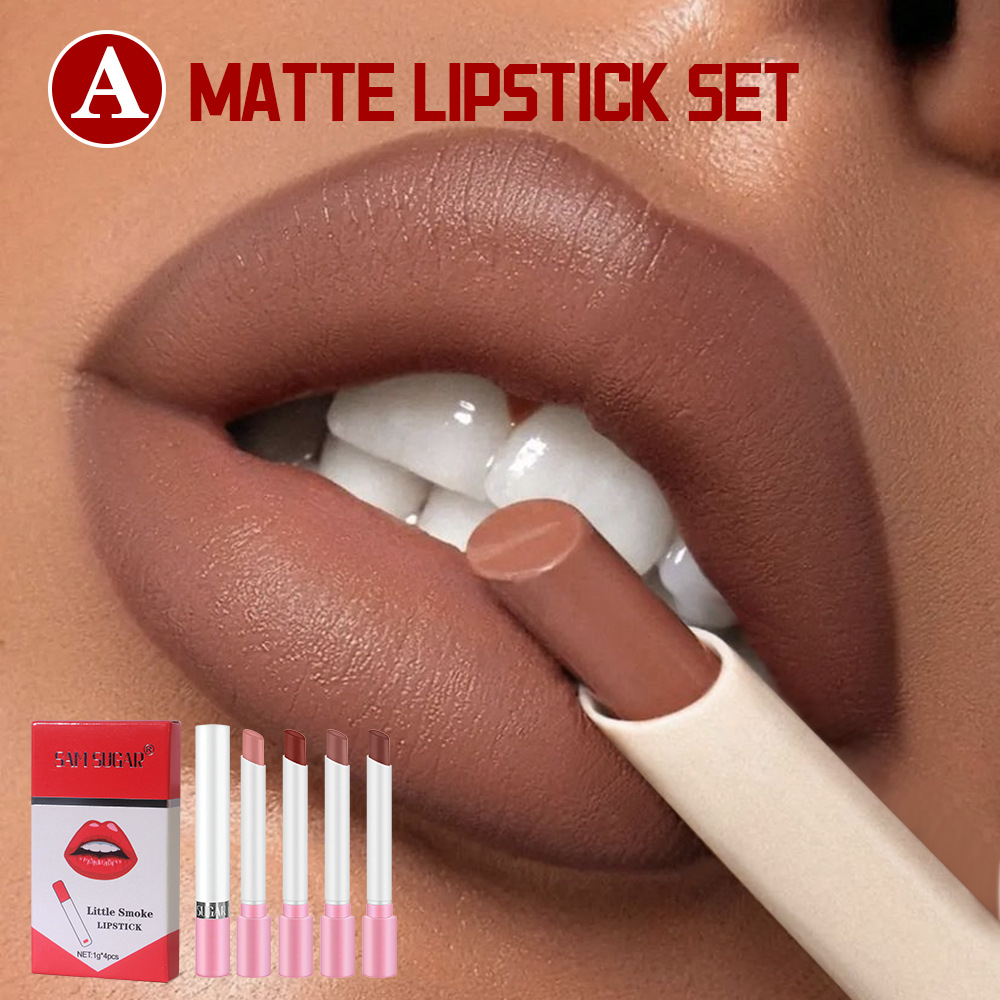 Cigarette Lipstick Set 4 Pcs P - Beauty Makeup Stores ulasan dan harga