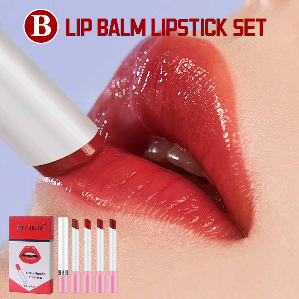 Cigarette Lipstick Set 4 Pcs P - Beauty Makeup Stores ulasan dan harga