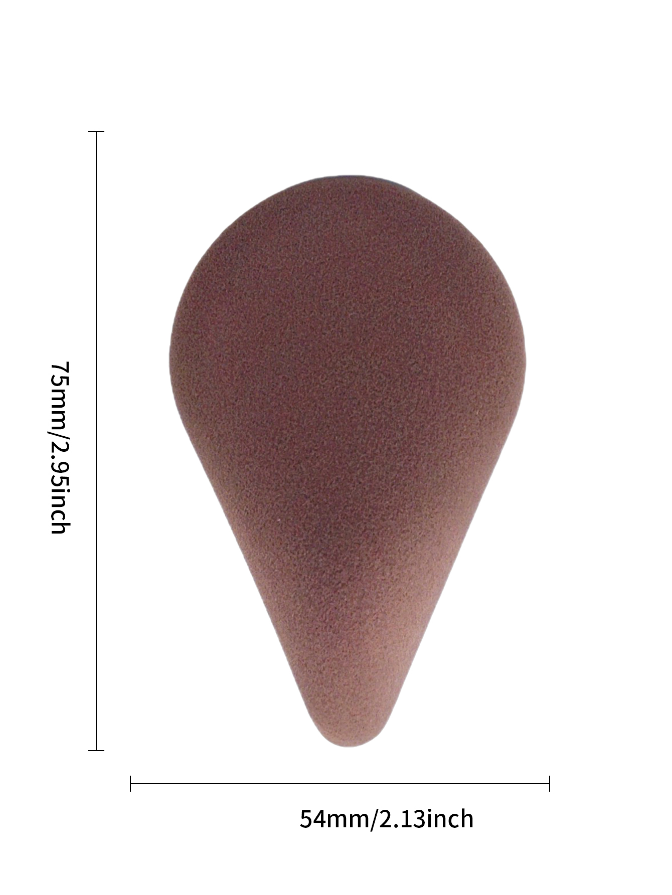 1/3/4pcs Brown  Makeup Sponge  - Beauty Makeup Tools Use ulasan dan harga