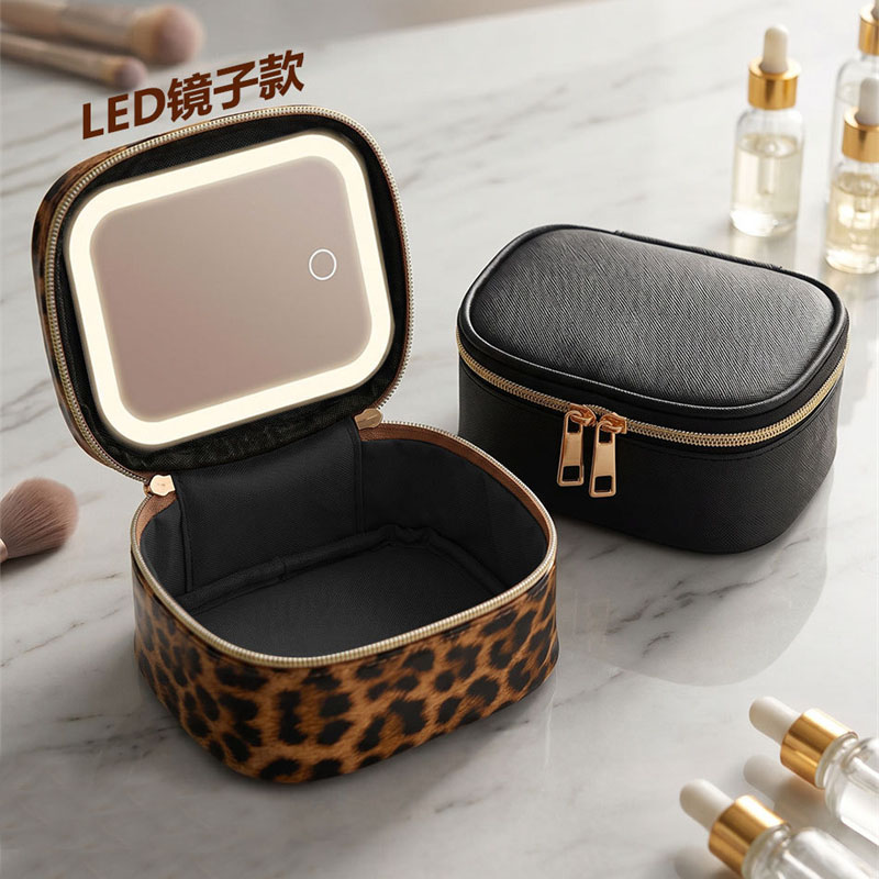 Portable LED Makeup Storage Ba - Beauty Makeup Lipstick ulasan dan harga