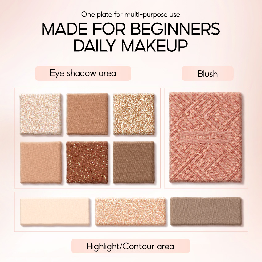 Carslan 10 Colors Silky Twinkl - Merit Beauty Makeup ulasan dan harga