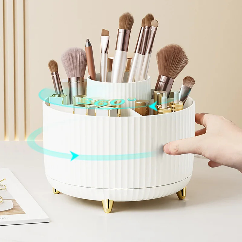 360° Rotating Makeup Storage B - Beauty Makeup Lipstick ulasan dan harga