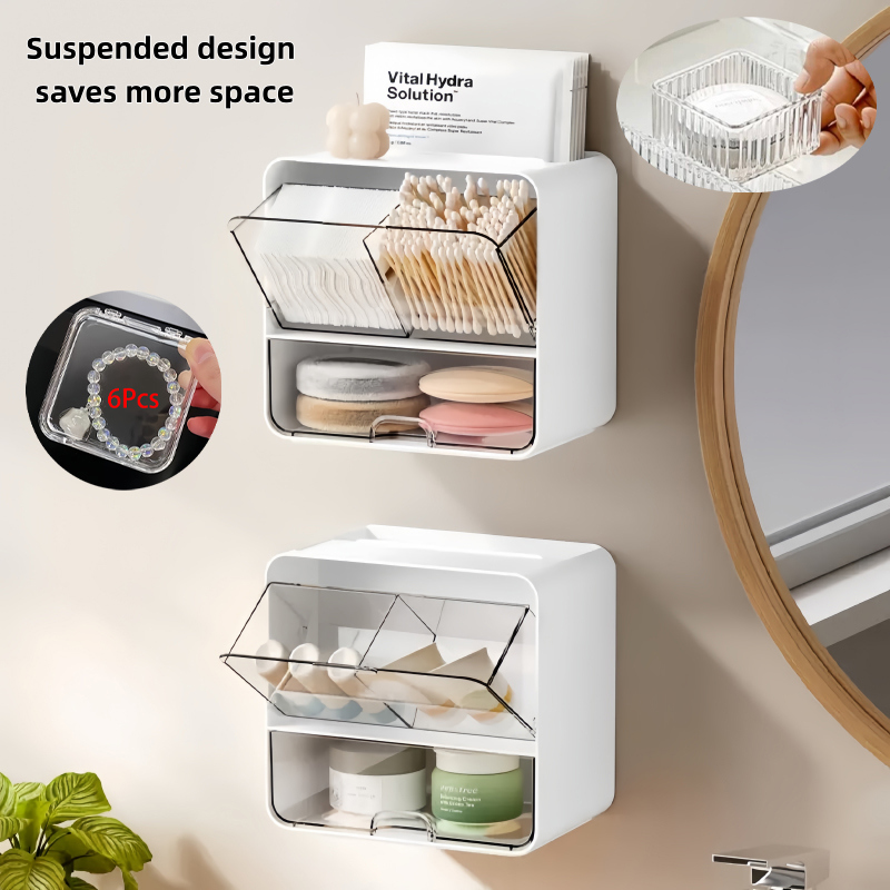 8-Piece Set, One Wall-Mounted  - Beauty Makeup Stores ulasan dan harga