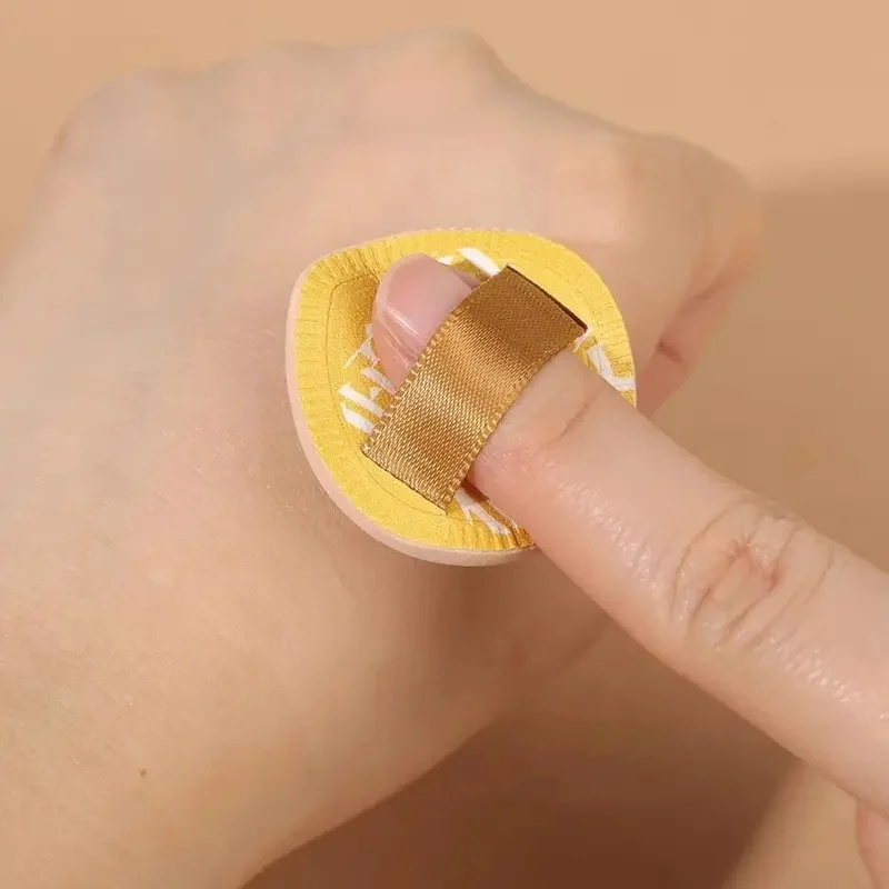 Finger Mini Puff Wet Dry Dual  - Beauty Makeup Tools Use ulasan dan harga
