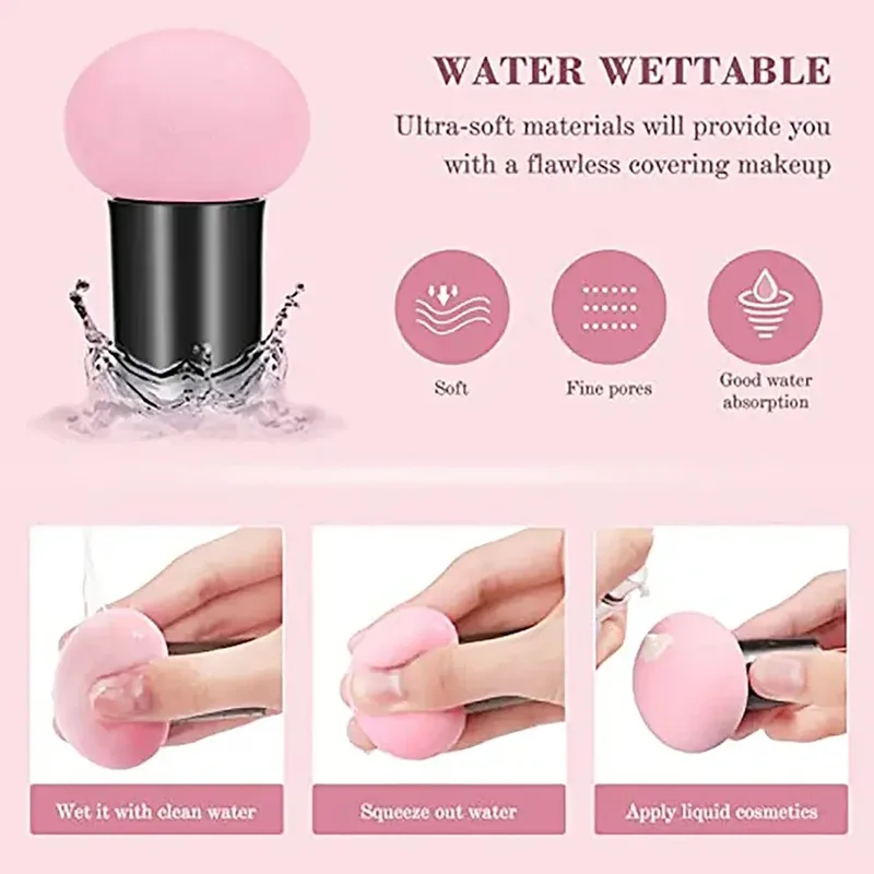 Mushroom Head Makeup Sponge Dr - Beauty Makeup Tools Use ulasan dan harga