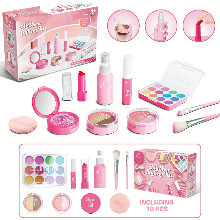 Children's Makeup Toy Set Simu - Beauty Y Makeup ulasan dan harga