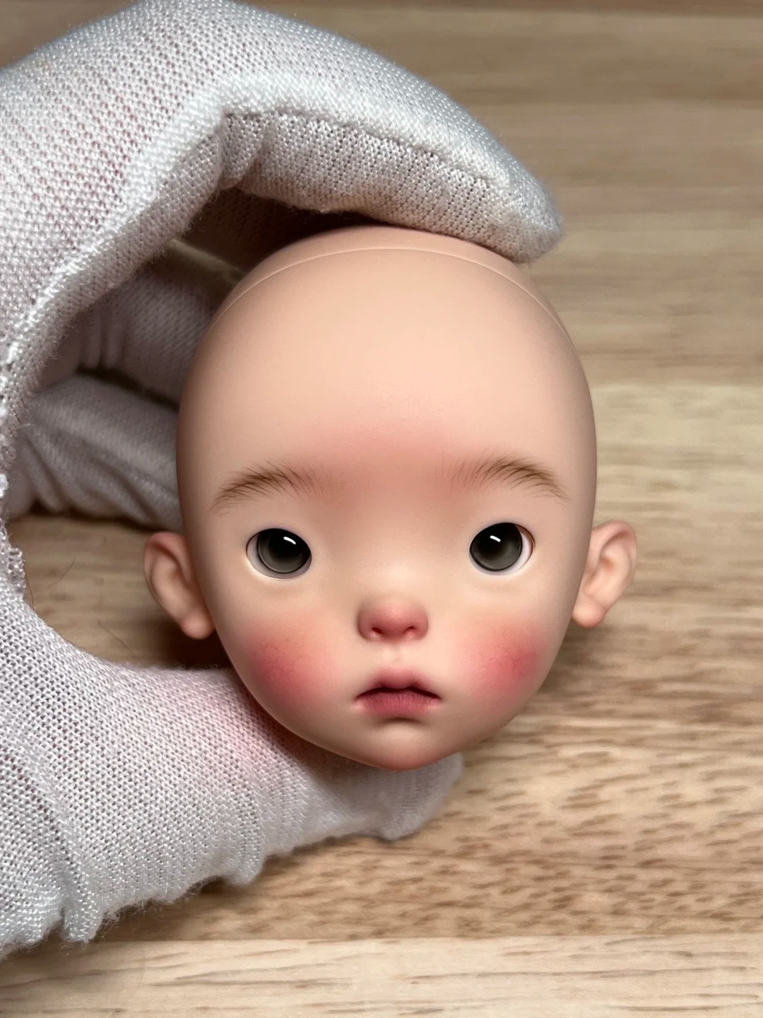 1/6 Scale SD BJD Doll Head - d - Beauty Y Makeup ulasan dan harga