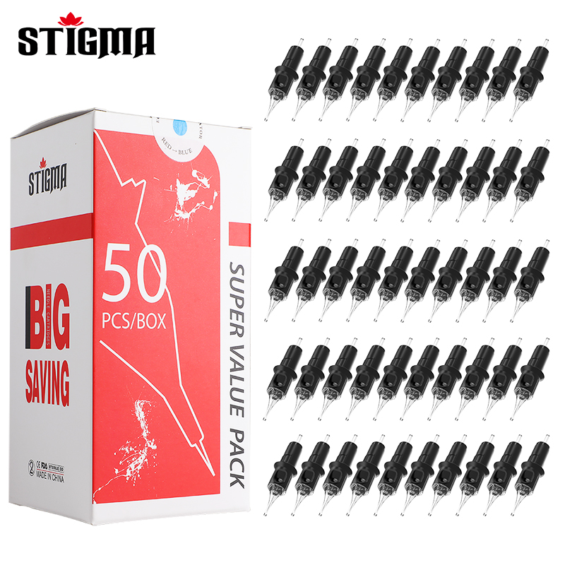 50Pcs Tattoo Cartridges Needle - Merit Beauty Makeup ulasan dan harga