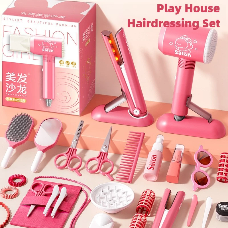 Girls Beauty Salon Set Kids Ha - Beauty Y Makeup ulasan dan harga