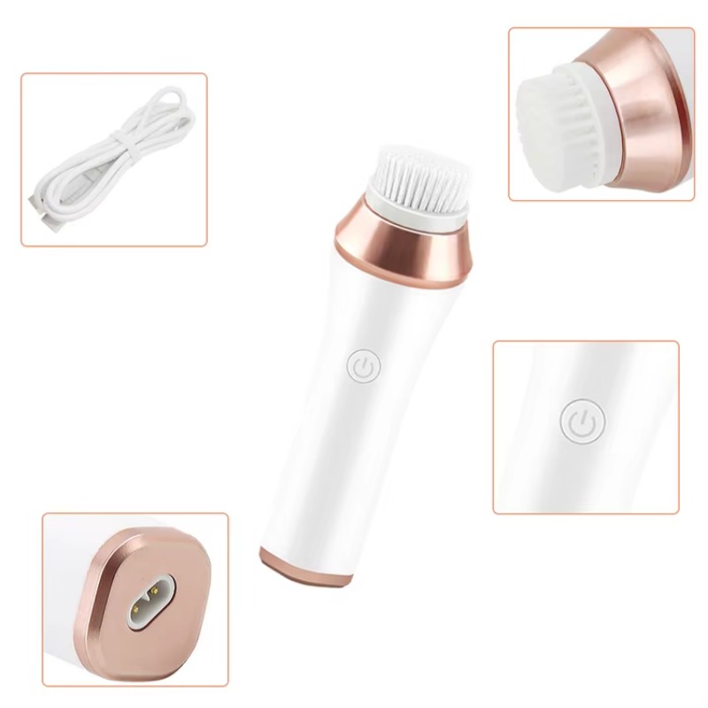 Rotating Facial Cleaning Brush - Electric Face Cleanser Brush ulasan dan harga