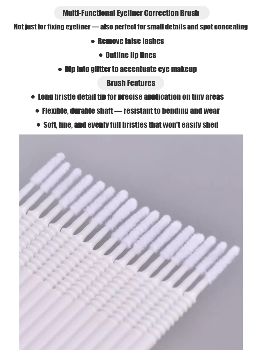 Disposable Long Cotton Swabs E - Beauty Makeup Tool ulasan dan harga