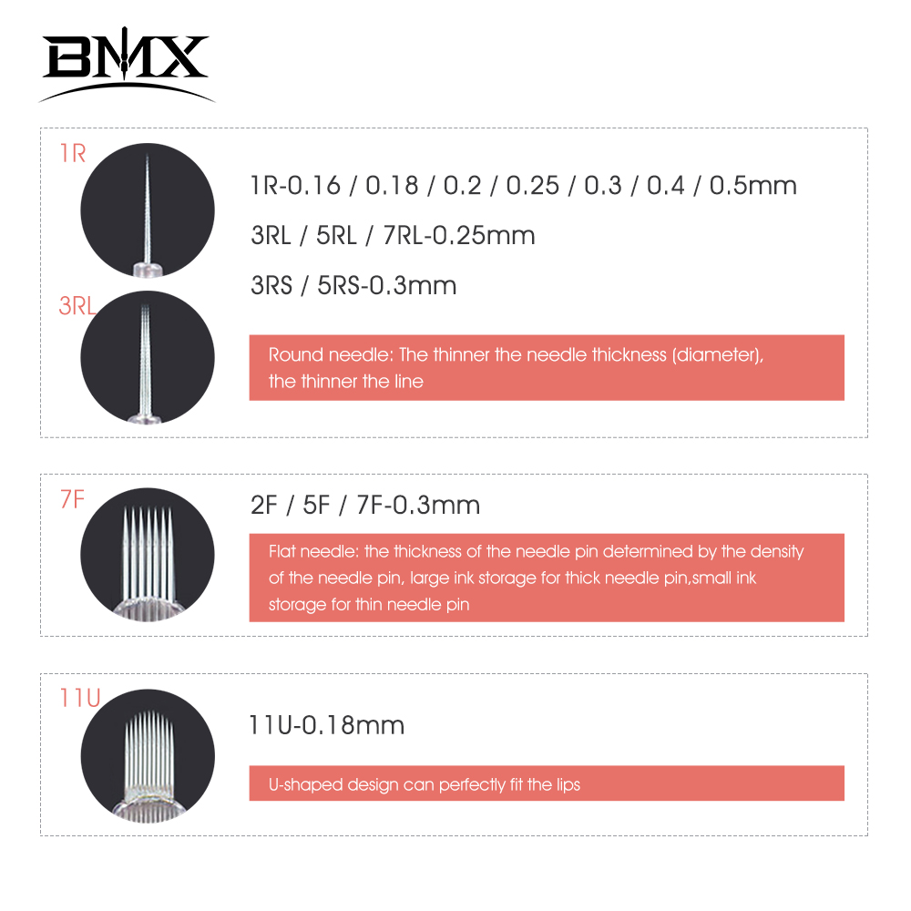 40Pcs Tattoo Cartridges Needle - Merit Beauty Makeup ulasan dan harga