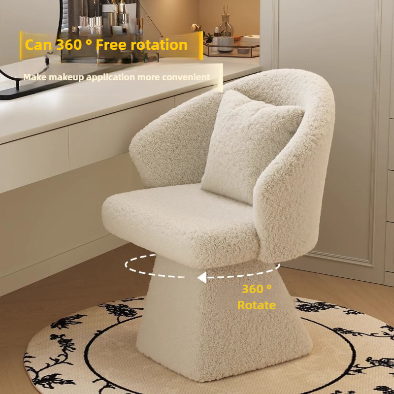 Dressing Table Chair, Rotatabl - Beauty No Makeup ulasan dan harga