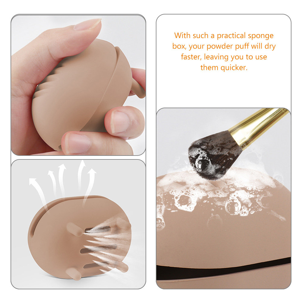 Premium Silicone Makeup Sponge - Beauty Makeup Foundation ulasan dan harga