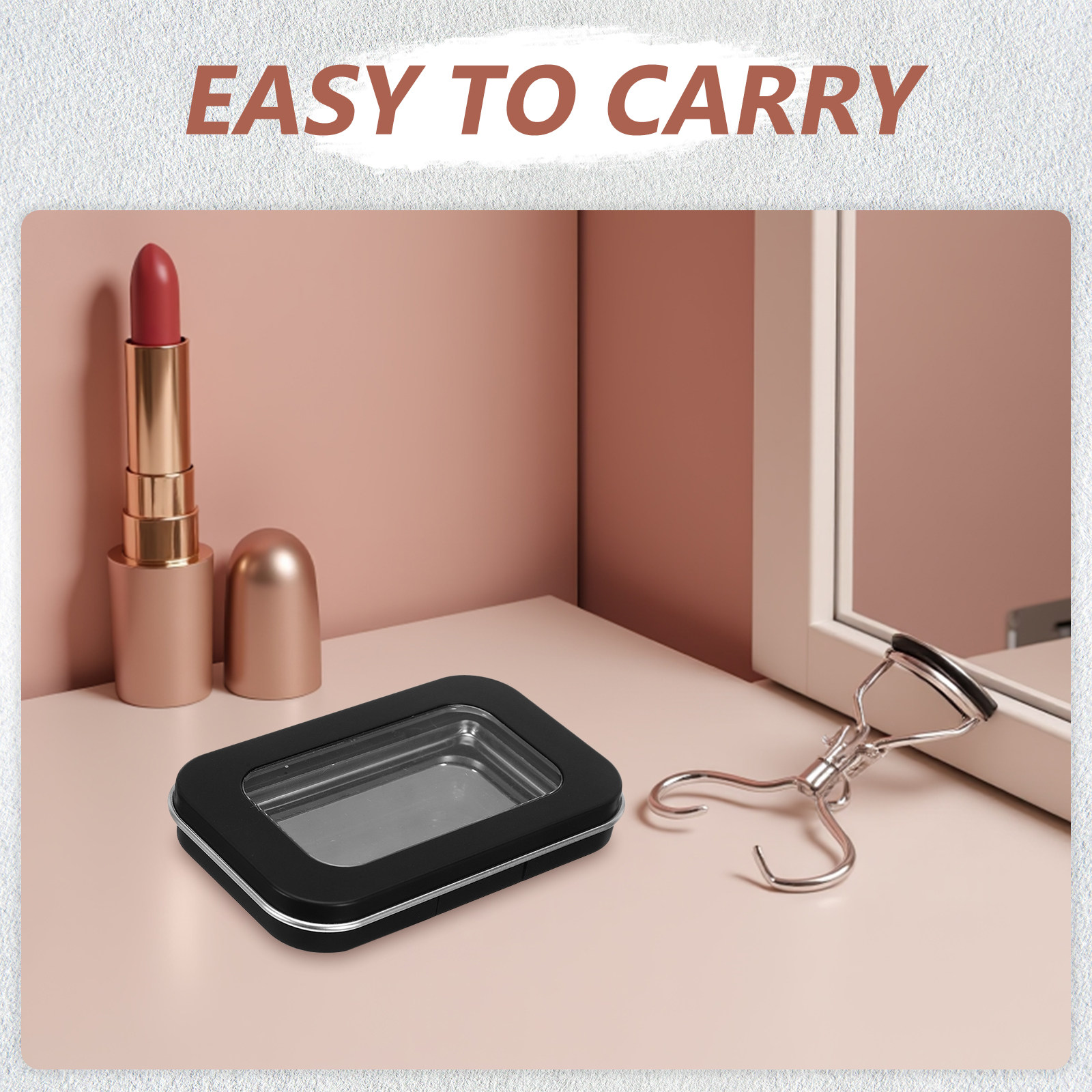 Portable Beauty Box Blush Empt - Beauty Makeup Lipstick ulasan dan harga