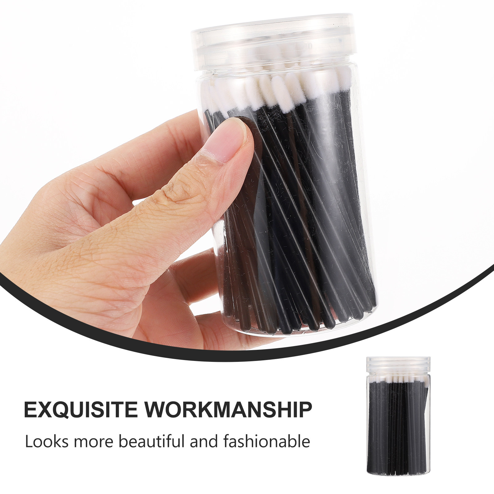 100Pcs Lip Brush Makeup Tools  - Beauty Makeup Lipstick ulasan dan harga