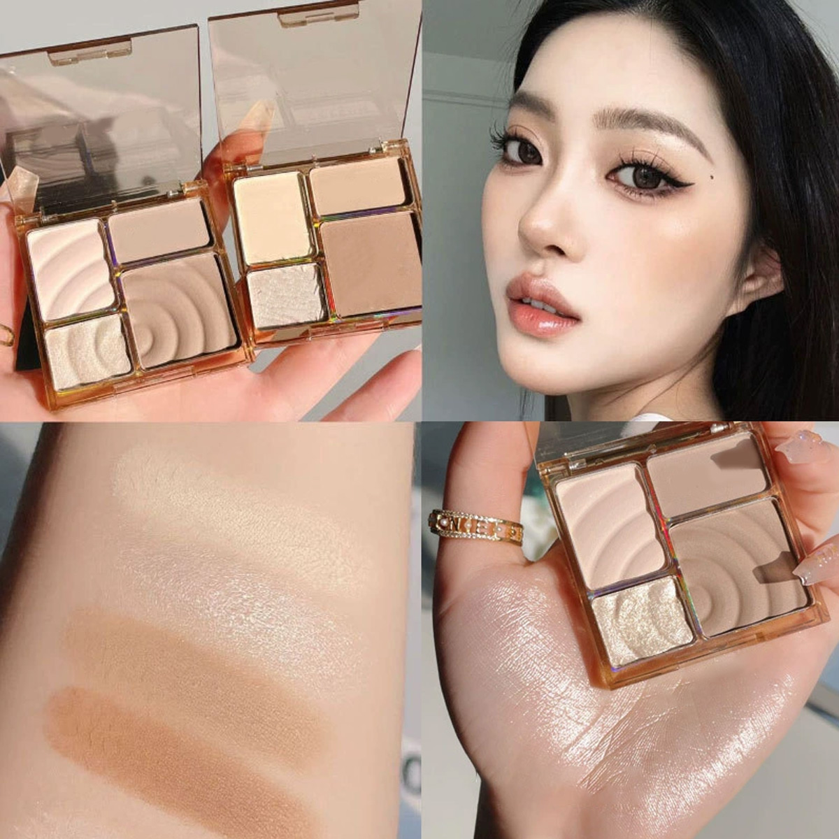 Four Color High Gloss One Disc - Merit Beauty Makeup ulasan dan harga