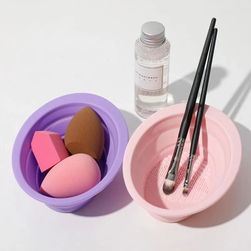 Foldable Silicone Makeup Brush - Beauty Makeup Tools Use ulasan dan harga