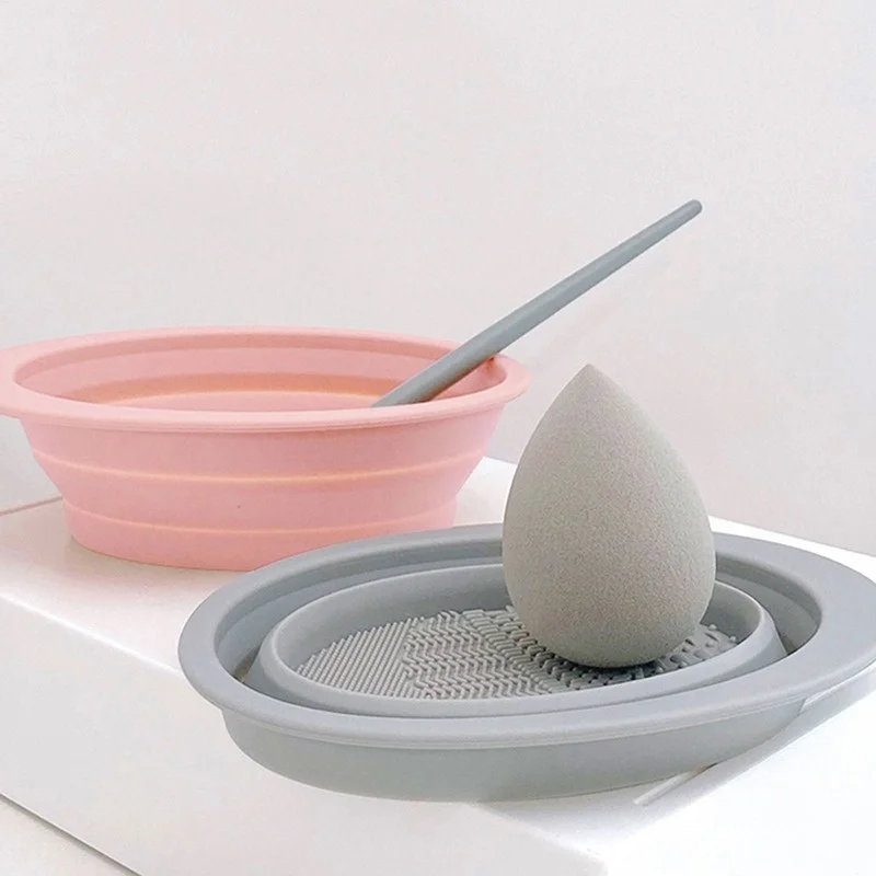 Foldable Silicone Makeup Brush - Beauty Makeup Tools Use ulasan dan harga