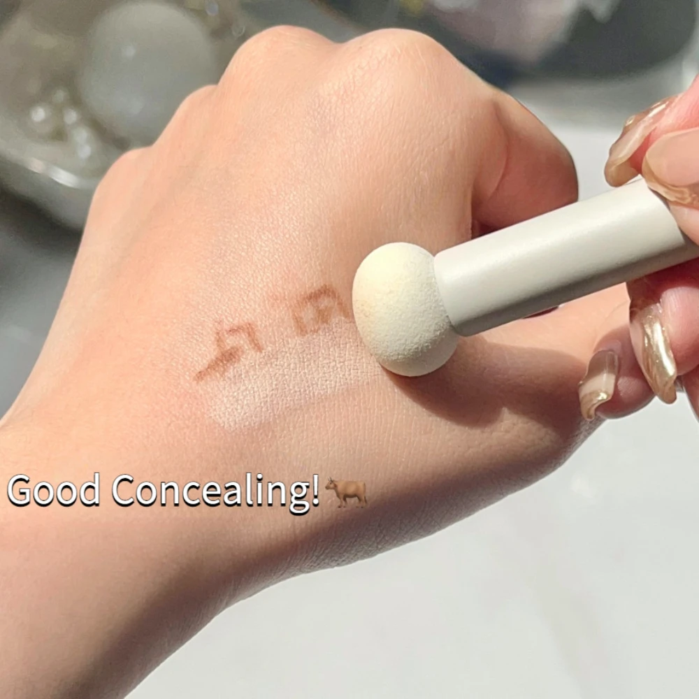 Small Mushroom Concealer Brush - Beauty Makeup Tools Use ulasan dan harga