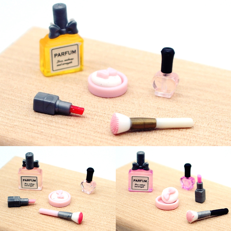 1 Set 1:12 Dollhouse Miniature - Beauty Makeup Lipstick ulasan dan harga