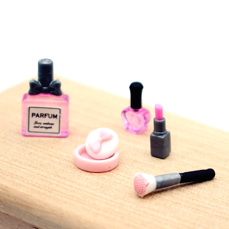 1 Set 1:12 Dollhouse Miniature - Beauty Makeup Lipstick ulasan dan harga