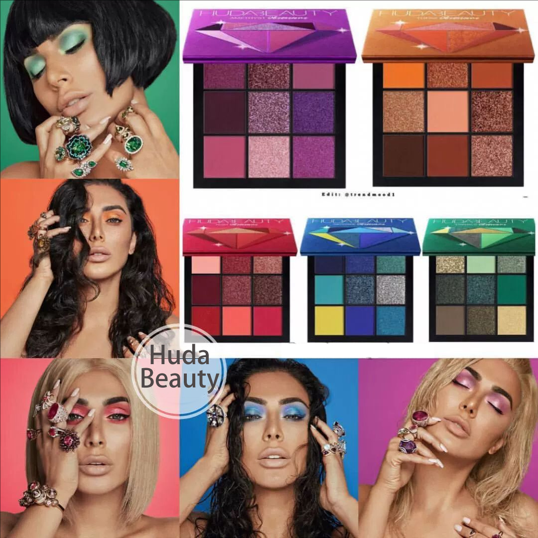 Huda Beauty 9 Color Palette Di - Beauty Huda Makeup ulasan dan harga