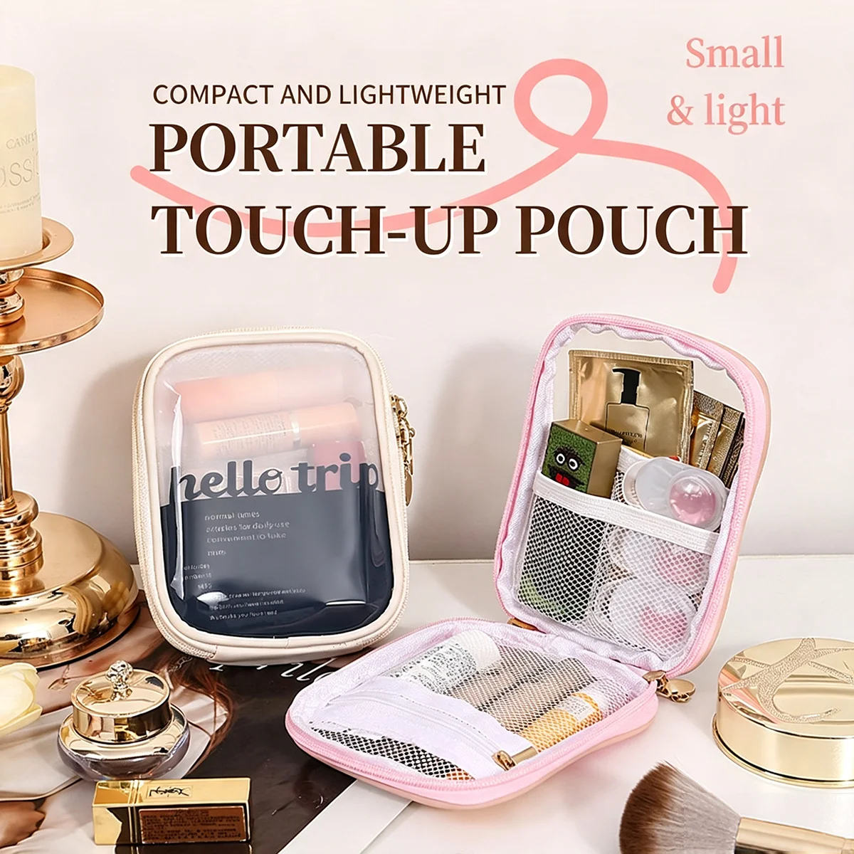 Transparent Portable Cosmetic  - Beauty Makeup Lipstick ulasan dan harga
