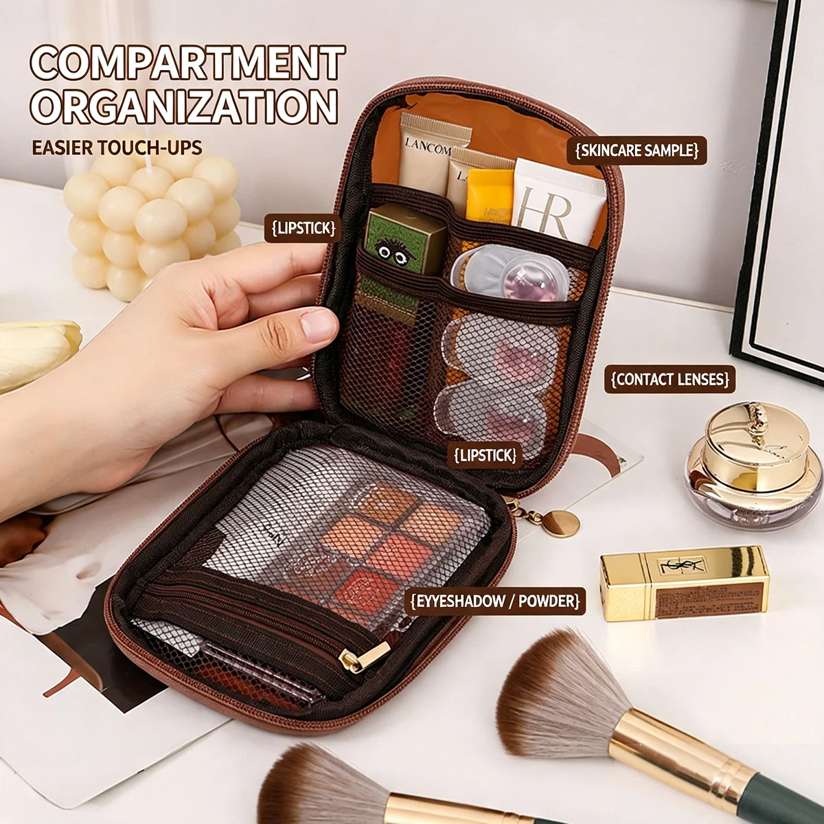 Transparent Portable Cosmetic  - Beauty Makeup Lipstick ulasan dan harga