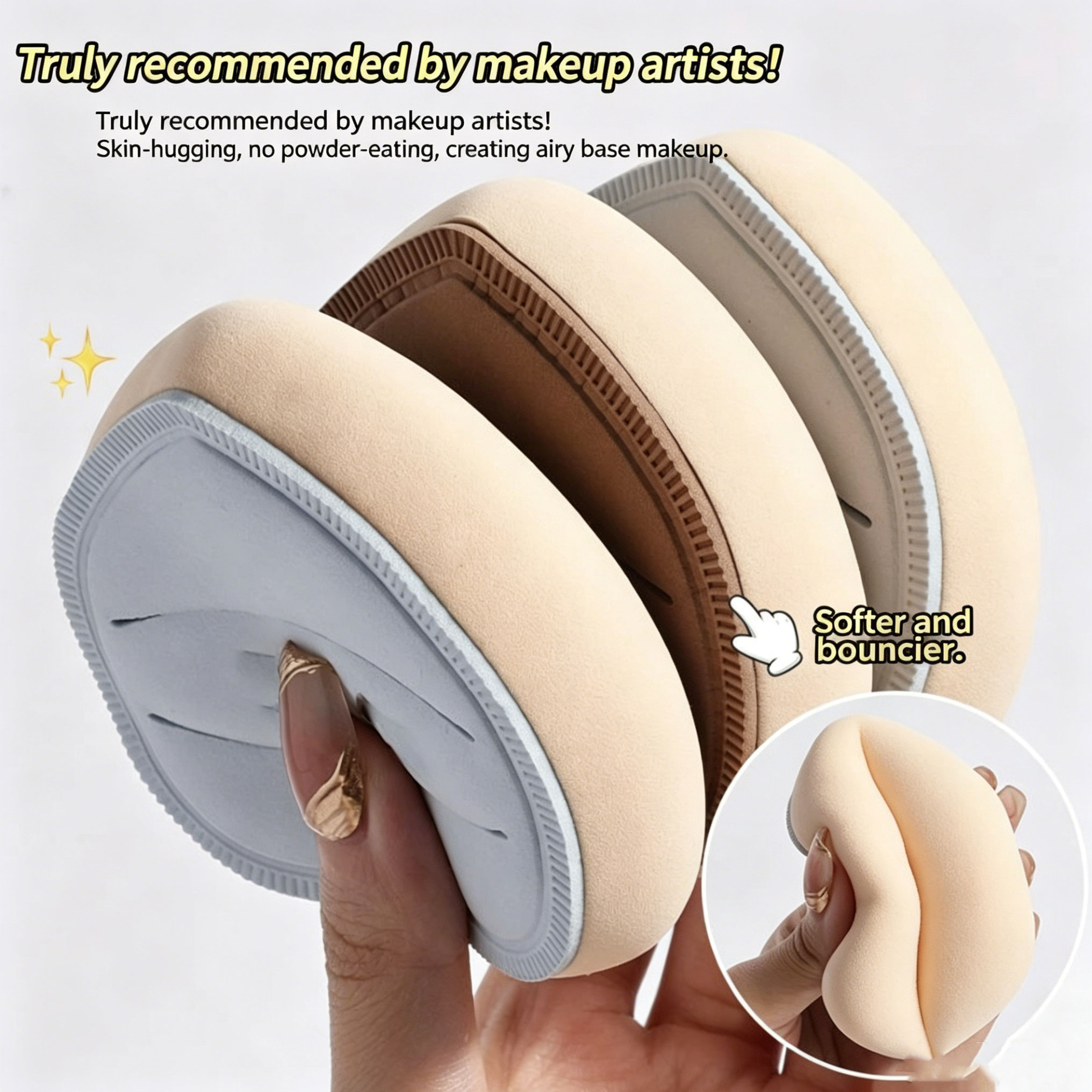 1Pcs Super Thick Cosmetics Puf - Beauty Makeup Tools Use ulasan dan harga
