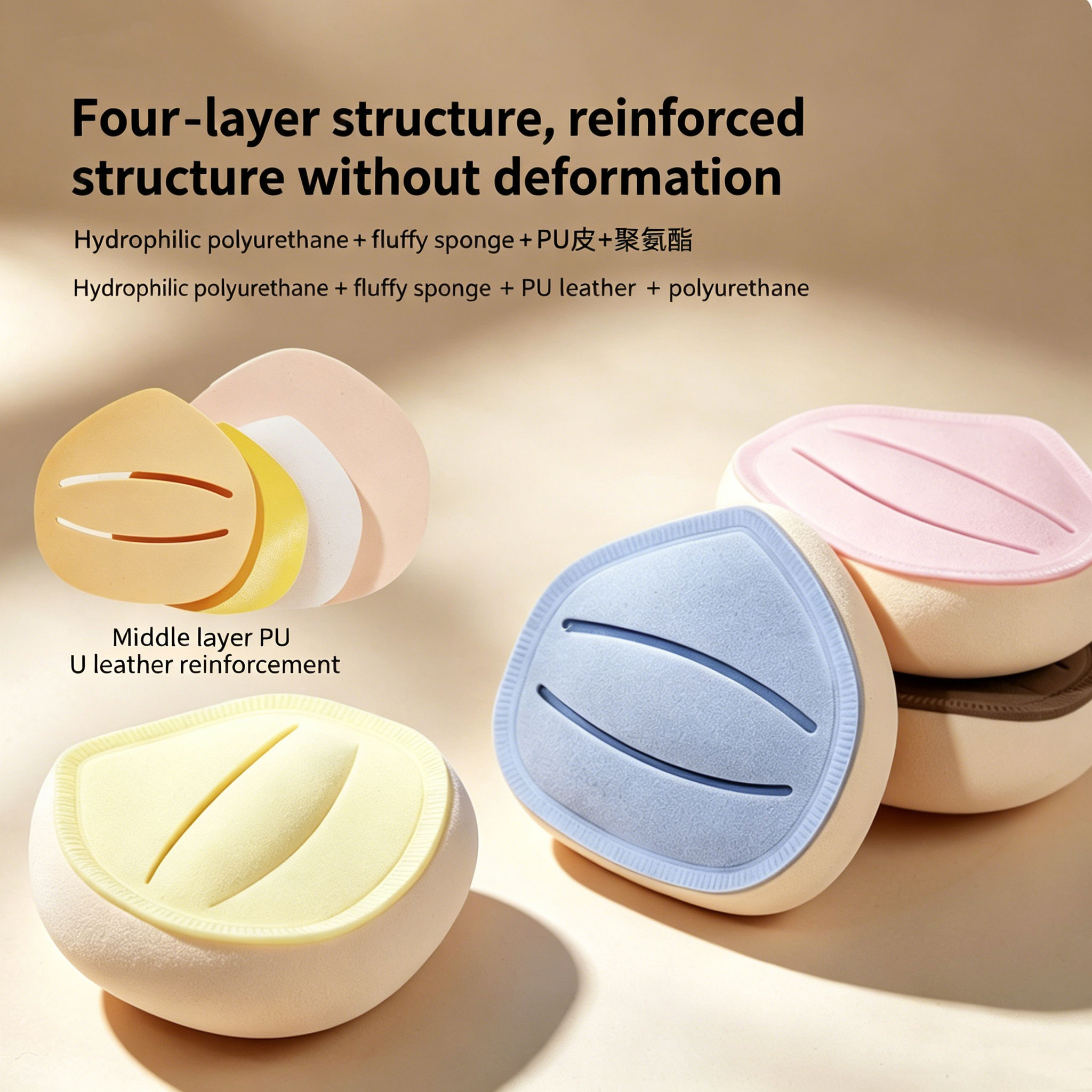 1Pcs Super Thick Cosmetics Puf - Beauty Makeup Tools Use ulasan dan harga