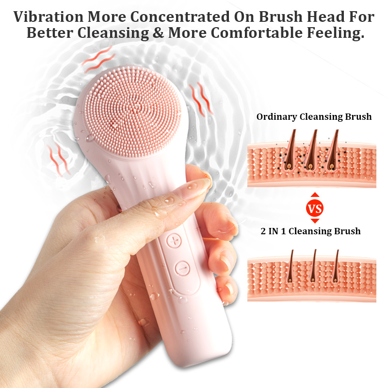Sonic Waterproof Facial Cleans - Electric Face Cleanser Brush ulasan dan harga