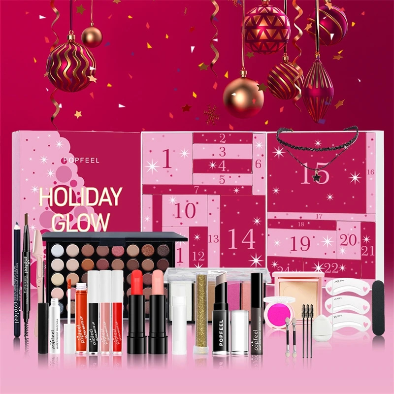 Christmas Countdown Makeup Set - Beauty Makeup School ulasan dan harga