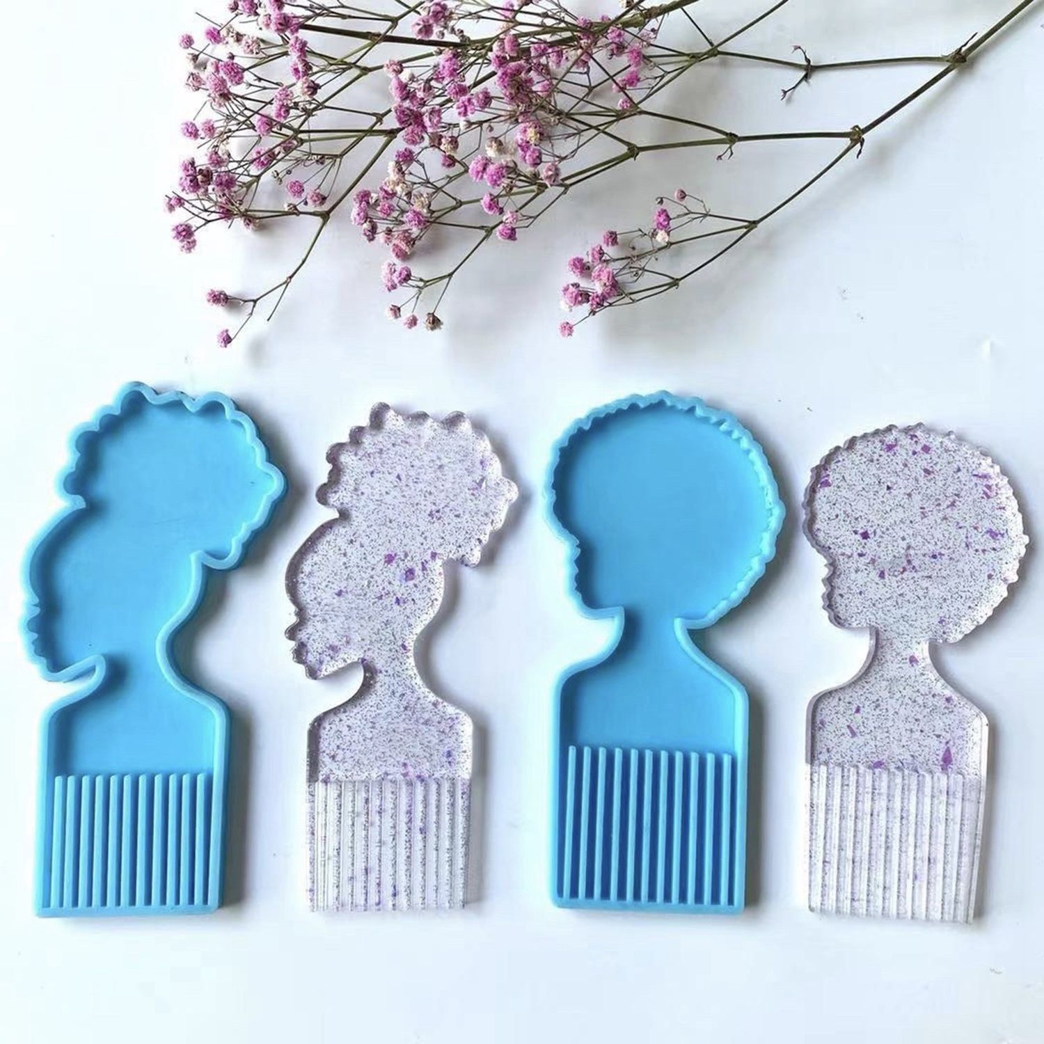 ABQR Afro Female Hair Pick Com - Beauty & Makeup Katia Di Paola Palermo ulasan dan harga