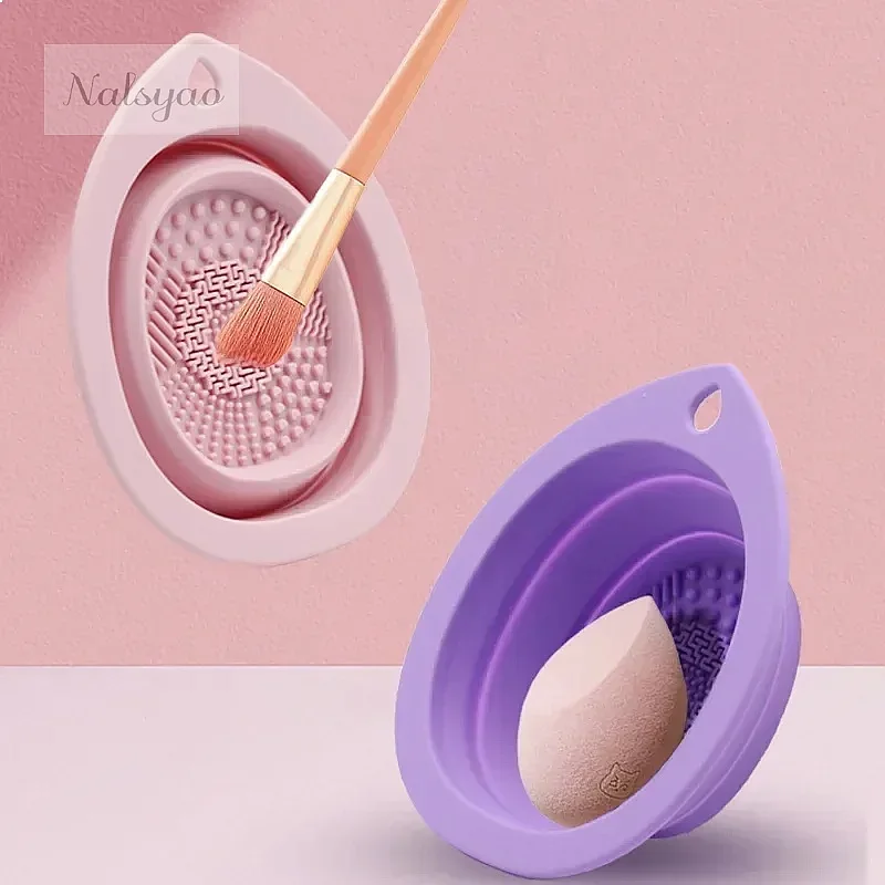 Silicone Folding Makeup Brush  - Beauty Makeup Tools Use ulasan dan harga