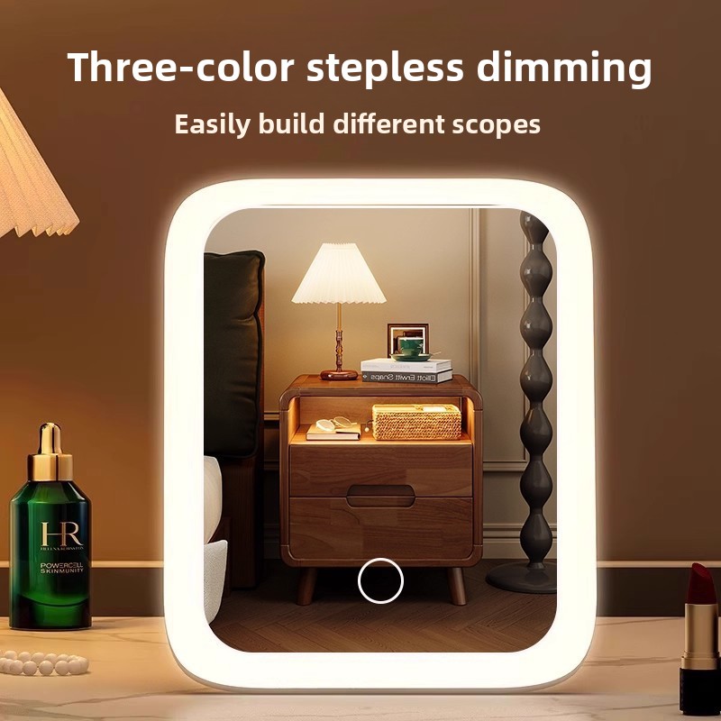 Comprehensive LED Dresser with - Merit Beauty Makeup ulasan dan harga